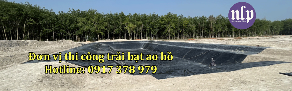 Bạt Trải Hồ HDPE Chứa Trữ Nước Tưới Cây Tại Tây Nguyên