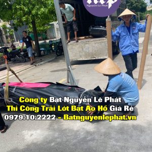 Bạt Nhựa HDPE Lót Ao Hồ Tại Sóc Trăng